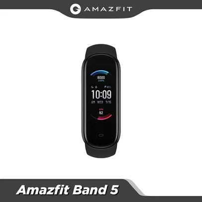 [PRIMEIRA COMPRA] Smartband AmazfitBand 5 com Alexa | R100