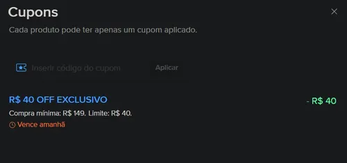 Imagen na descrição da promoção