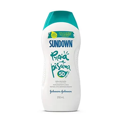 (REC) (Leve 2 Pague 1) Sundown Protetor Solar Corpo e Rosto Praia e Piscina FPS 50 -200ml