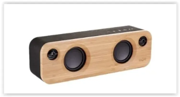 Caixa de Som Portátil House Of Marley Get Together Mini, Bluetooth, 12W, USB-C, Preto - FKAM00000600FGR