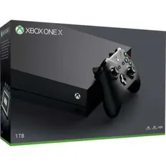 Console Xbox One X 1TB 4K+ Controle sem Fio R$ 1934