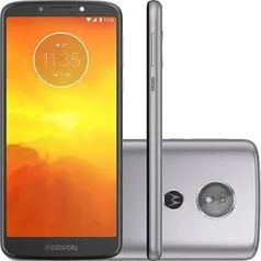 Smartphone Motorola Moto E5 32GB Nano Chip Android Tela 5.7" Qualcomm Snapdragon 425 4G Wi-Fi Câmera 13MP - Bateria	4000 mAh - Platino