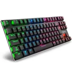 Teclado Mecânico Gamer Sharkoon PureWriter TKL RGB | R$300