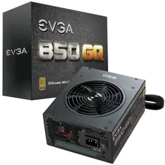 Fonte EVGA 850W, 80 Plus Gold, Semi Modular - 210-GQ-0850-V