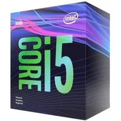 Processador Intel Core i5 9400F 2.90GHz (4.10GHz Turbo), 9ª Geração, 6-Core 6-Thread, LGA 1151, BX80684I59400F