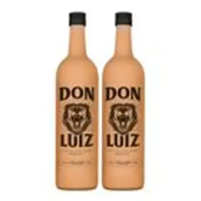 Licor Don Luiz Dulce de Leche Cream 750ml Caixa C/2und