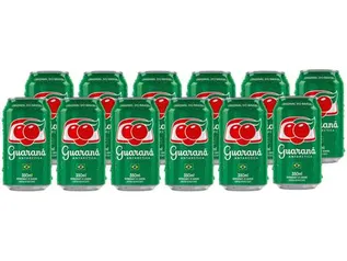 [Cliente Ouro] Refrigerante Lata Guaraná Antarctica - 12 Unidades 350ml | R$ 17,56