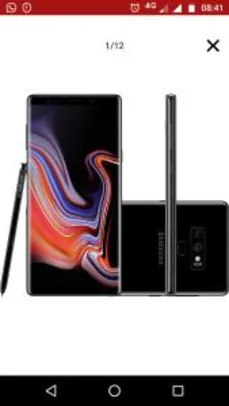 (cartão Americanas) Samsung Galaxy note 9