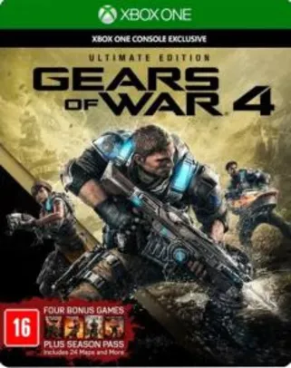 Gears Of War 4 - Edição Limitada Colecionador - Xbox One - R$56,90