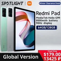 Xiaomi Redmi Pad Mi Tablet 6gb ram / 128gb