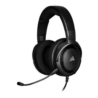 Headset Gamer Corsair HS45, Surround 7.1, Drivers 50mm, Preto, CA-9011220-NA