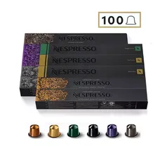 Cápsulas de Café Nespresso Intenso e Equilibrado - 100 Cápsulas