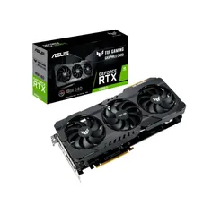 Placa de Vídeo Asus, TUF Gaming, Geforce RTX 3060 Ti OC, 8GB, V2, GDDR6, 256bit, LHR | R$5899