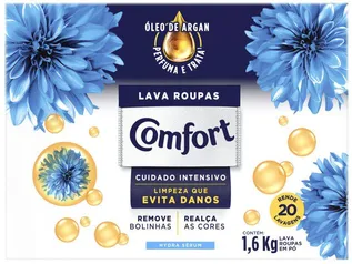 [App + Leve 4 Pague 3] Sabão em Pó Comfort Hydra Sérum - 1,6kg