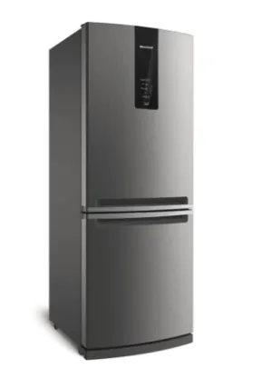 Geladeira Brastemp Frost Free Inverse 443L Inox BRE57AK