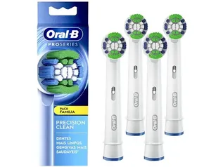 (4x) Refil para Escova Elétrica Oral-B Precision Clean