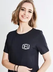 Blusa Lettering "Deu" (P e PP) | R$10