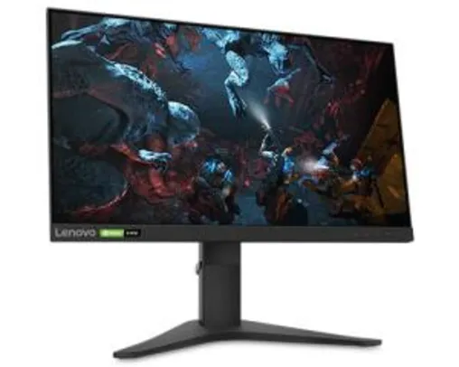 [Estudante] Monitor Gamer Lenovo G25 FHD 24.5" FreeSync™ 144Hz (HDMI+DisplayPort) | R$ 1349