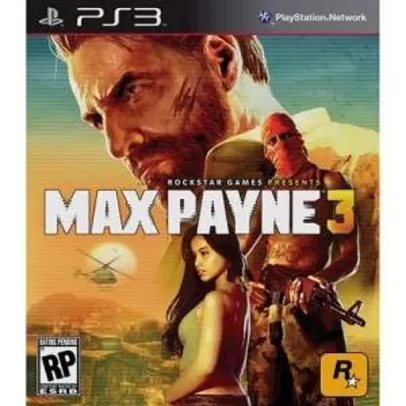 [SUBMARINO] Game Max Payne 3 PS3 por R$ 29,90