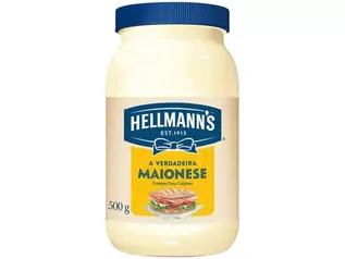 Compre R$ 30 reais de Maioneses Hellmann's e receba R$ 20 de Volta - Opções Magalu