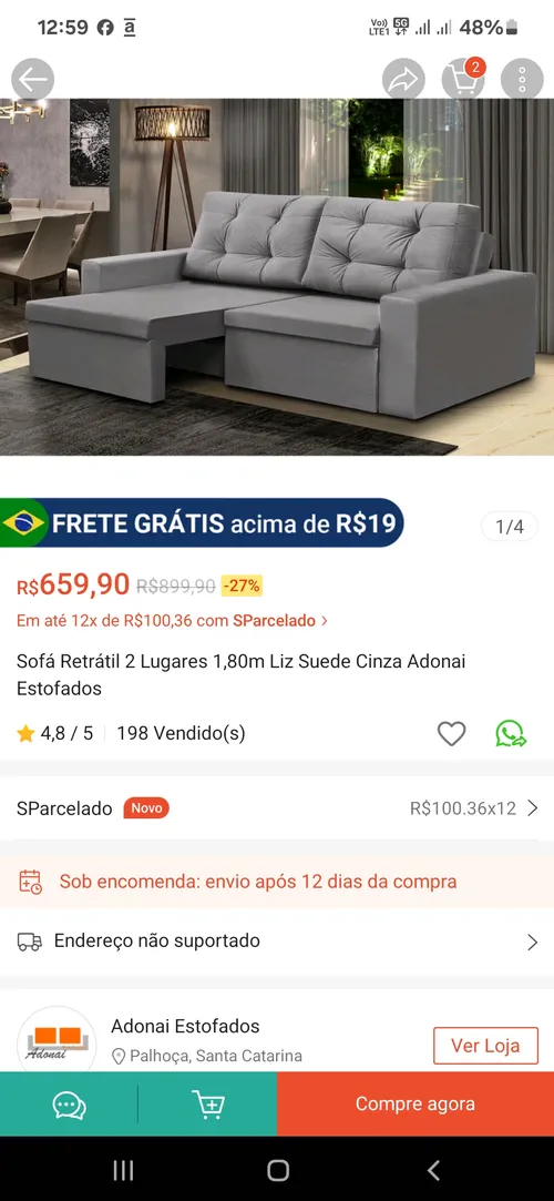 Imagen na descrição da promoção