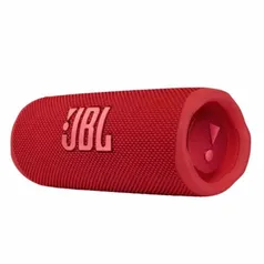 Caixa De Som JBL Flip 6, Bluetooth Portátil, À Prova D´água, Vermelho