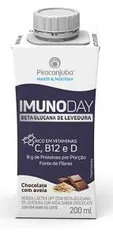 (Recorrência/ 3 unidades)Bebida Láctea Piracanjuba Imunoday Sabor Chocolate com Aveia 200ml