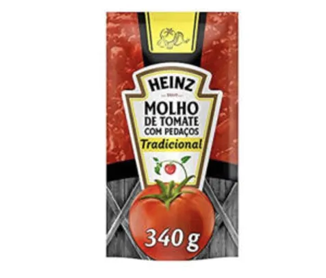 [Prime] Molho Tradicional Heinz Sache 340G | R$1,99