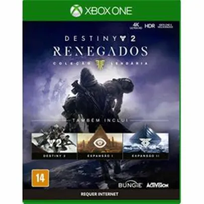 Destiny 2 Renegados - Edição Lendária - Xbox One R$50