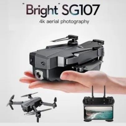 [CC Americanas + R$20 de AME] Mini Drone SG107 com Câmera 4K | R$164