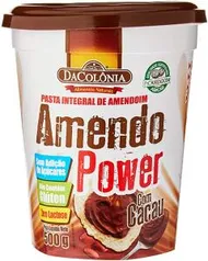 [PRIME] Pasta De Amendoim Amendopower c/ Cacau Zero 500g