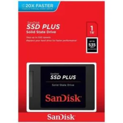 Hd Ssd 1tb Sdssda-1t00-g26 - Sandisk SATA 6Gb/s | R$ 1.000
