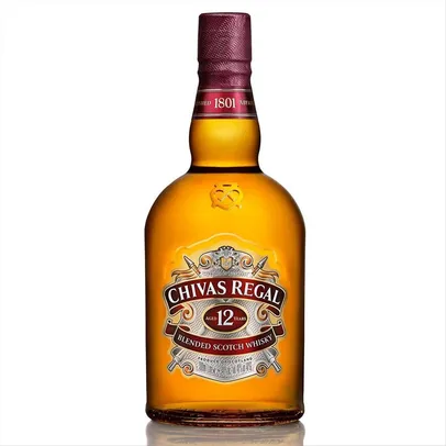 Whisky Escocês CHIVAS REGAL 12 anos Garrafa 1L | R$100