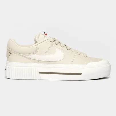 Tênis Couro Nike Court Legacy Lift Feminino