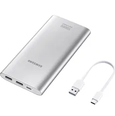 [APP] Bateria Externa Samsung 10.000MAh Carga Rápida Tipo C | R$80