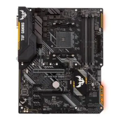 Placa Mae Asus TUF B450-PLUS GAMING DDR4 Socket AM4 Chipset AMD B450