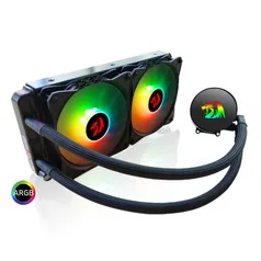 Water Cooler Redragon Effect X, 240mm, ARGB, Intel-AMD, CCW-3000 | R$365