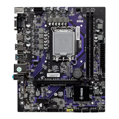 Placa Mae Mancer H610M-DA, DDR4, Socket LGA1700, M-ATX, Chipset Intel H610, MCR-H610M-DA