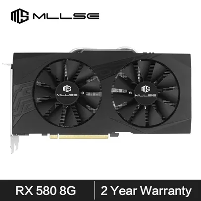 [Moedas/Gpay/TaxasInclusas] Placa De Video Mllse Rx 580 8gb