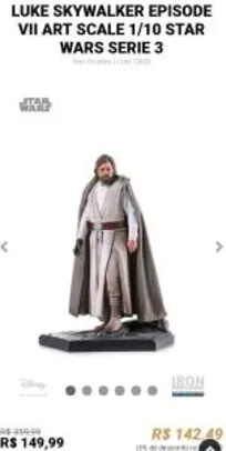 LUKE SKYWALKER EPISODE VII ART SCALE 1/10 STAR WARS SERIE 3 | R$150