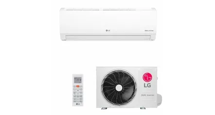 Ar Condicionado Split Inverter LG Hi Wall DUAL Voice 9000 BTUs Frio S4NQ09WA51C - 220V