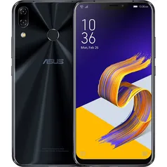 Smartphone Asus Zenfone 5z 4GB 64GB Dual Chip Android Oreo Tela 6.2&quot; Snapdragon 845 Octacore 4G Câmera 12MP + 8MP (Dual Traseira) 3300mAh - Preto