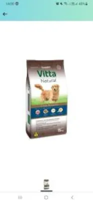 [Prime] Ração Premier Vitta Natural Cães Adultos Frango - 15 Kg | R$100