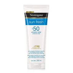 [Rec] Protetor Solar Sun Fresh FPS 50, Neutrogena, 200ml