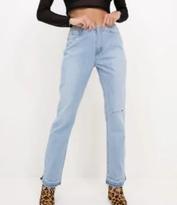 Calça Jeans Reta sem cós | R$50