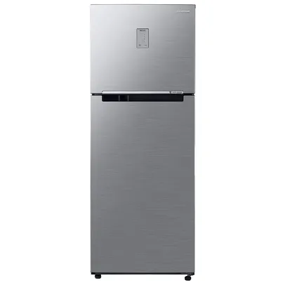 Geladeira Samsung Evolution RT38 com POWERvolt Inverter Duplex  RT38K5A0JS9 385L Inox Bivolt