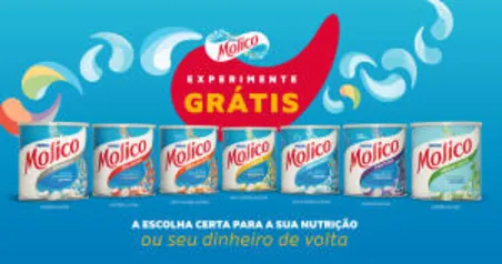 Experimente Molico Grátis - Nestlé ( ATENÇÃO: Somente um produto por nota)