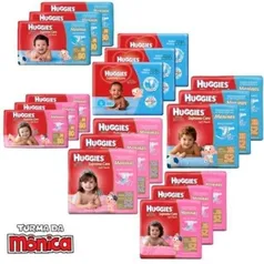 Fraldas Huggies Supreme Care por R$ 118