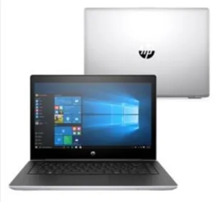Notebook HP Core i5-8250U 16GB 256GB SSD Placa de Vídeo 2GB Tela Full HD 14” Windows 10 ProBook 440 G5