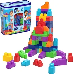 Mattel, Mega Bloks Sacola de 80 Blocos